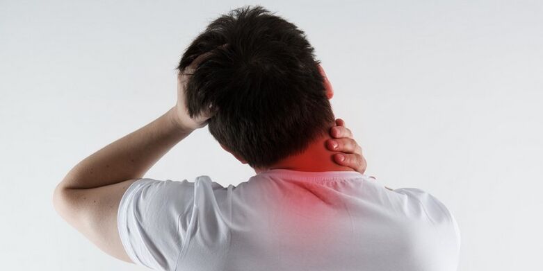 man neck pain